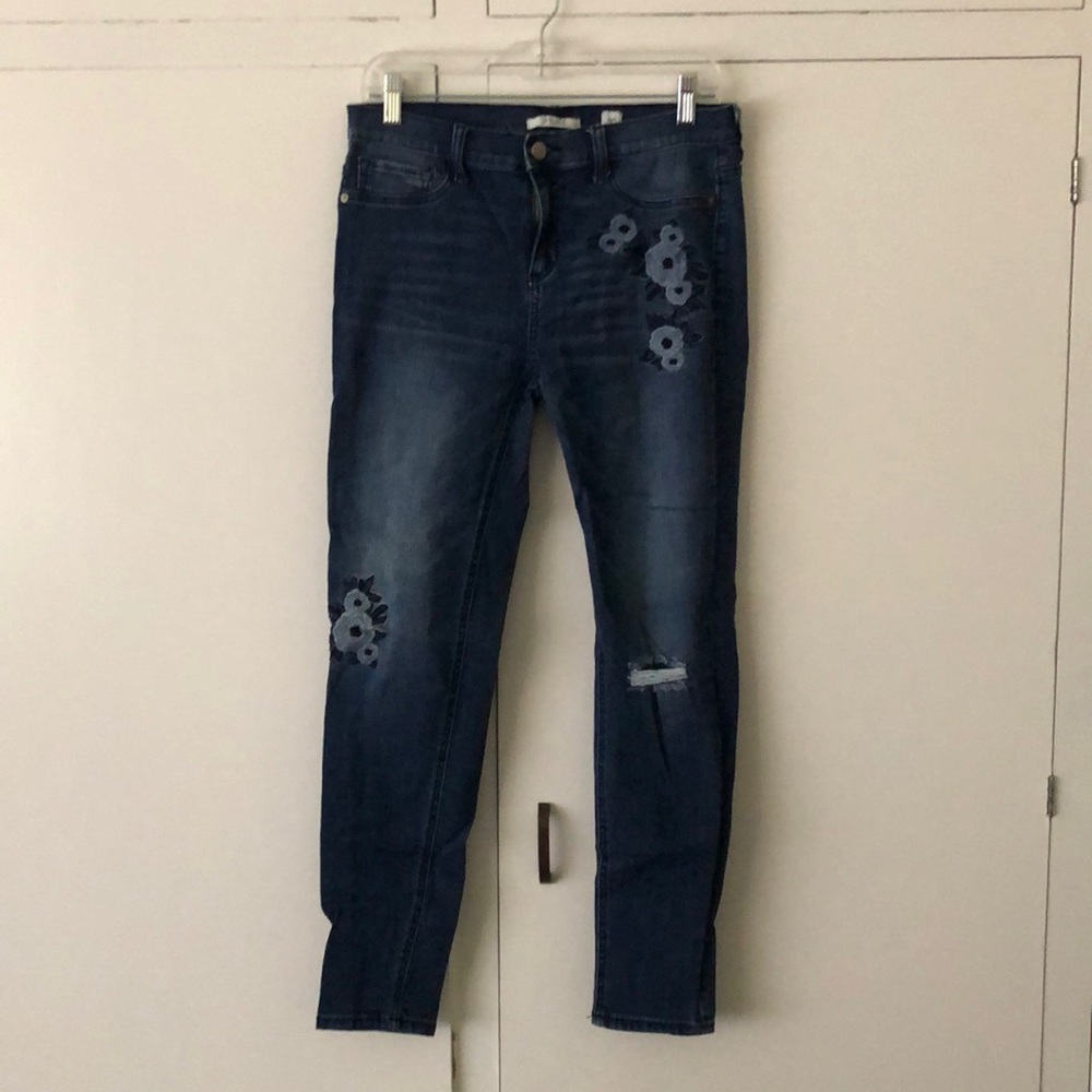 SP Black Label embroidered jeans